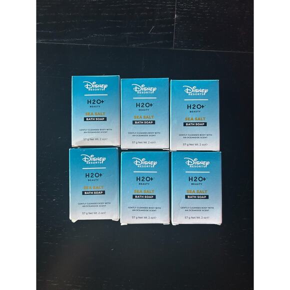 Disney Other - Disney Resort H20+ Sea Salt Bath Soap - 6 Boxes